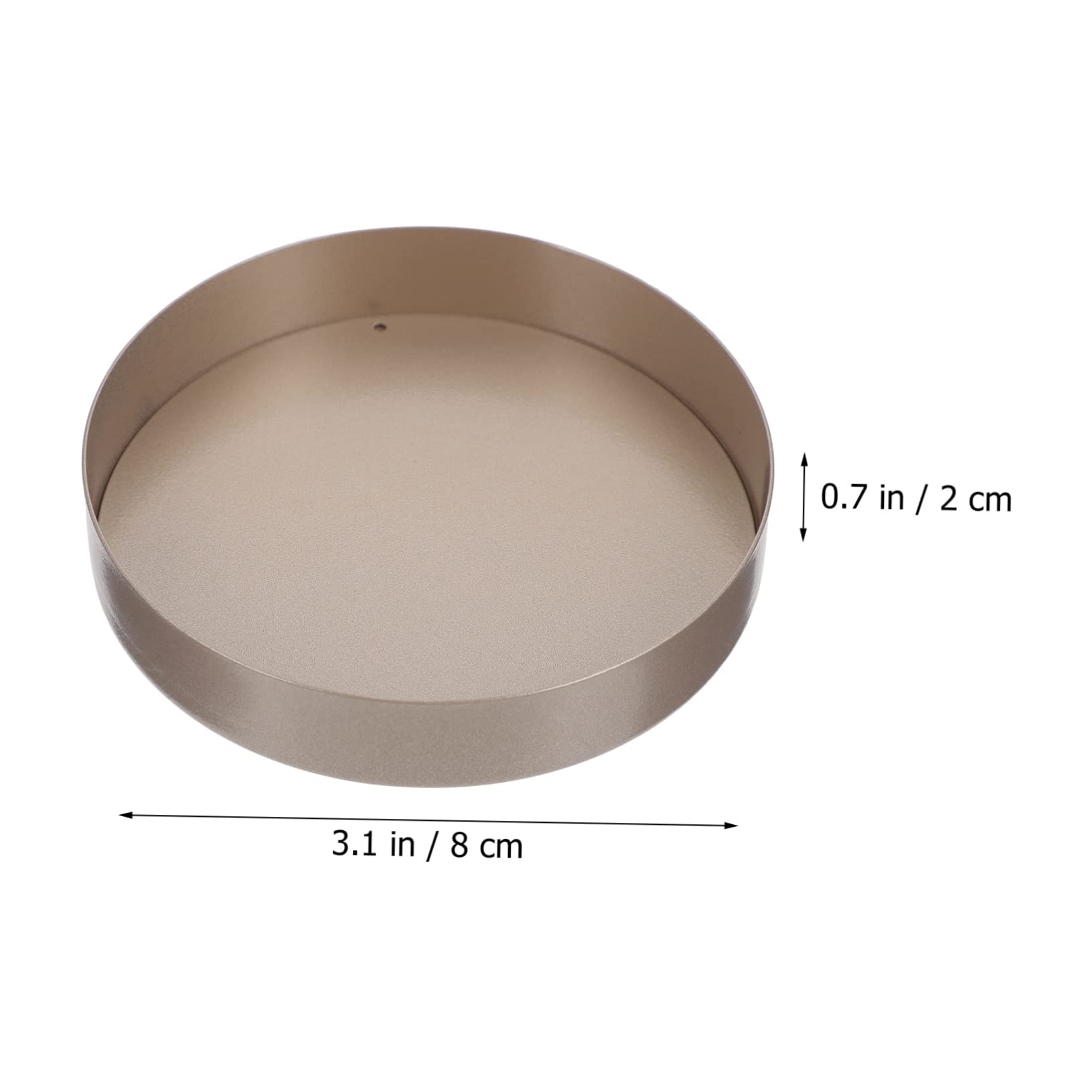 Ciieeo Diy Egg Tart Mold Reusable Metal Round Baking Mold Removable Bottom Tart Pan
