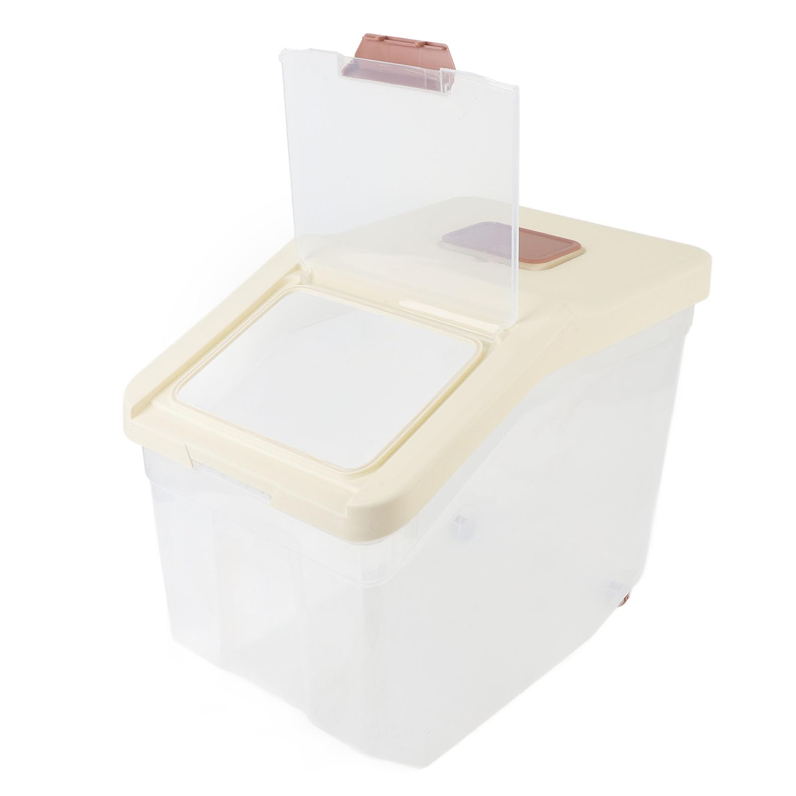 Luftdicht Reis Lagerbehälter, Mehl Aufbewahrungsbehälter, Getreide Trockenfutter Mehlbehälter -Lagerbehälter für Küchen Haushalt Dampproof (25 kg)