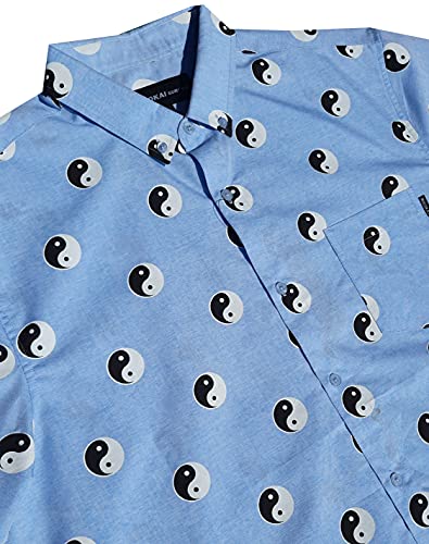 Image of Molokai Surf Button Down Slim Fit Hawaiian Short Sleeve Shirts