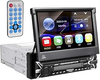 Audiocore AC9100 Car Radio LCD 7" Screen 1080P MP5 MP3 USB AVI DivX Bluetooth Handsfree RDS Digital Radio Remote Control 1 DIN