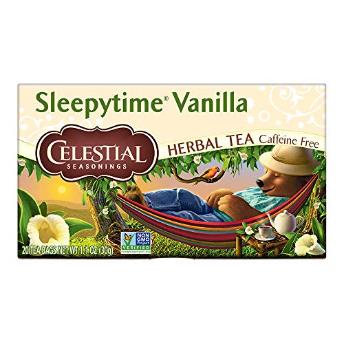 Celestial Seasonings 20 Bags Sleepy Time Vanilla Caffeine Free