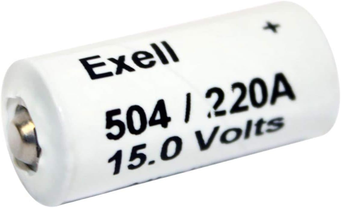 Exell Battery A220/504A Fits Morini CM84E, CM84EL Free Pistols