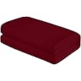 Luxury Flat Sheet on Amazon Elegant Comfort Wrinkle-Free 1500 Premier Hotel Quality 1-Piece Flat Sheet, Full Size, Burgundy