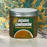 Gemüsebrühe, Classic Bouillon Flavor, Suppengewürz, natürliche Zutaten Schraubdose...