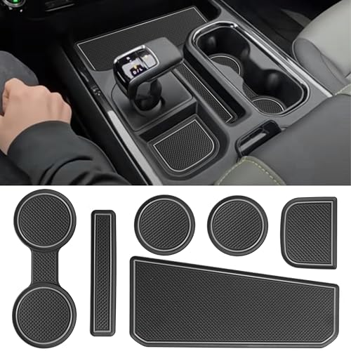 Set de 6 tapetes portavasos para Chevy Silverado 2023-2025 miniatura 6