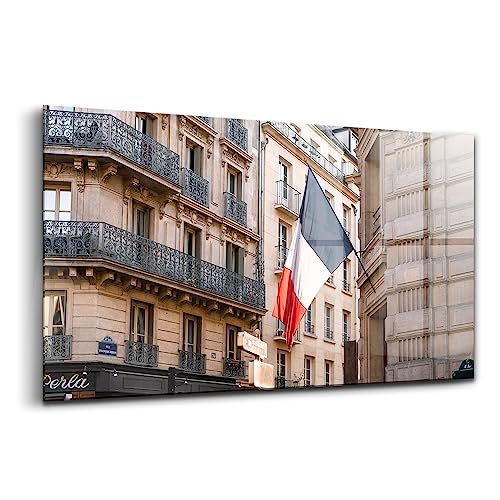 Verre d'art pour l'intérieur Wallfluent 100x50cm peinture murale Paris durable