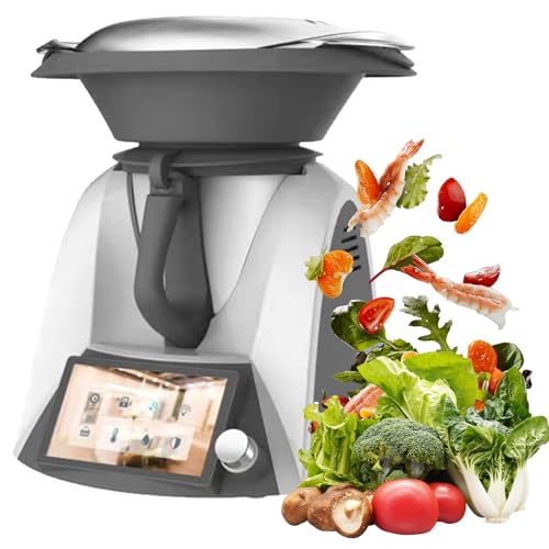 Robot de cocina eléctrico, máquina automática inteligente con pantalla TFT de 7 pulgadas, 35-11000 RPM, agitación uniforme de 360° para freír y estofar