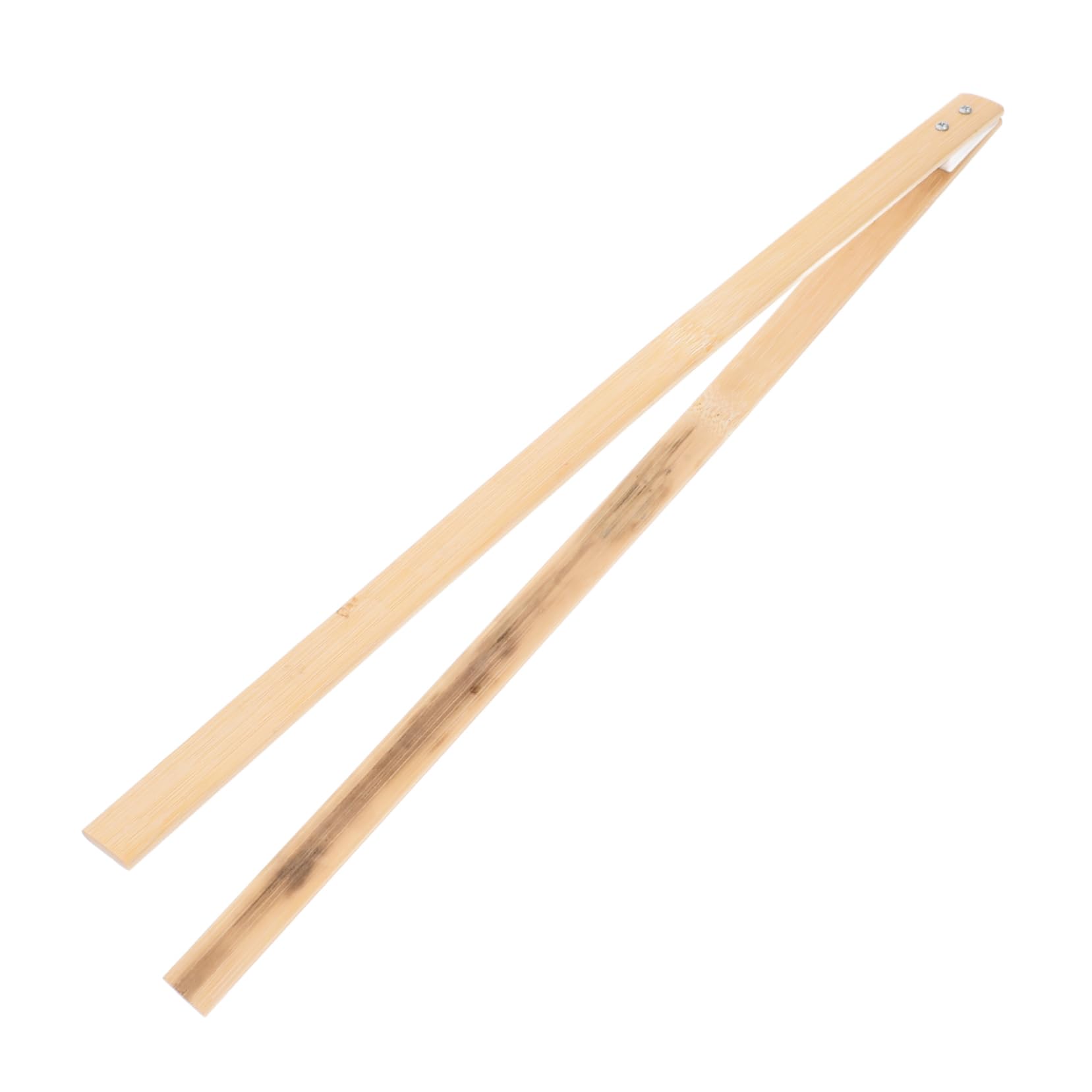 KICHOUSE Sturdy Bamboo Litter Grabber Trash Grabber Tool Portable Waste Clip for Easy Cleaning