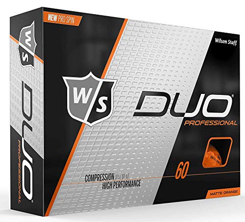Wilson-Golf-WS-Duo-Professional-12-Bolas-Compresion-60-362-Hoyuelos-Uretano