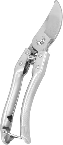 Miniatura 5 de Tijeras de uñas con punta de animal, tijeras de pezuña de oveja, mango cómodo para pezuña de ganado (plateado)