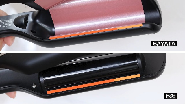 Amazon | BAYATA コテ 32mm ヘアアイロン ウェーブアイロン ワッフル