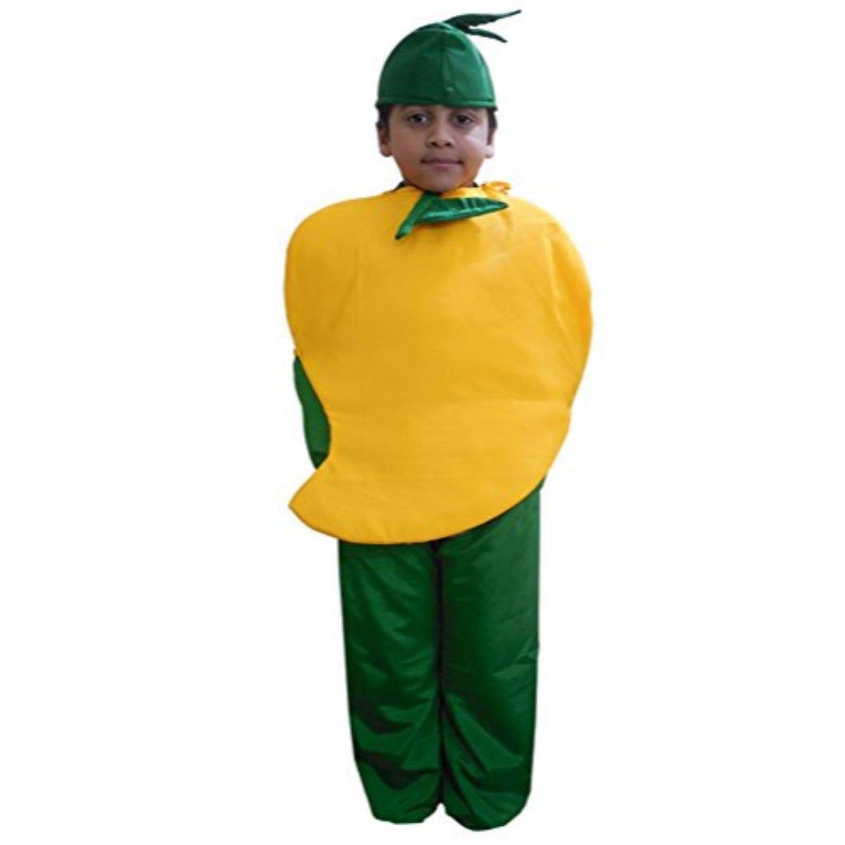 FancyDressWale Mango Fruit Fancydress Costume For Kids(Mango Cutout,Cap and Jumpsuit) (B01LAQDZ2M) Amazon Price History, Amazon Price Tracker