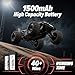 Hosim 1/10 RC Car for Adults 48+KMH, Electric Remote Control Car High Speed Large RC Truck 4X4 Off-Road All Terrains Waterproof Monster Trucks, Hobby RC Cars Toys Gifts for Adults Boys 8-12