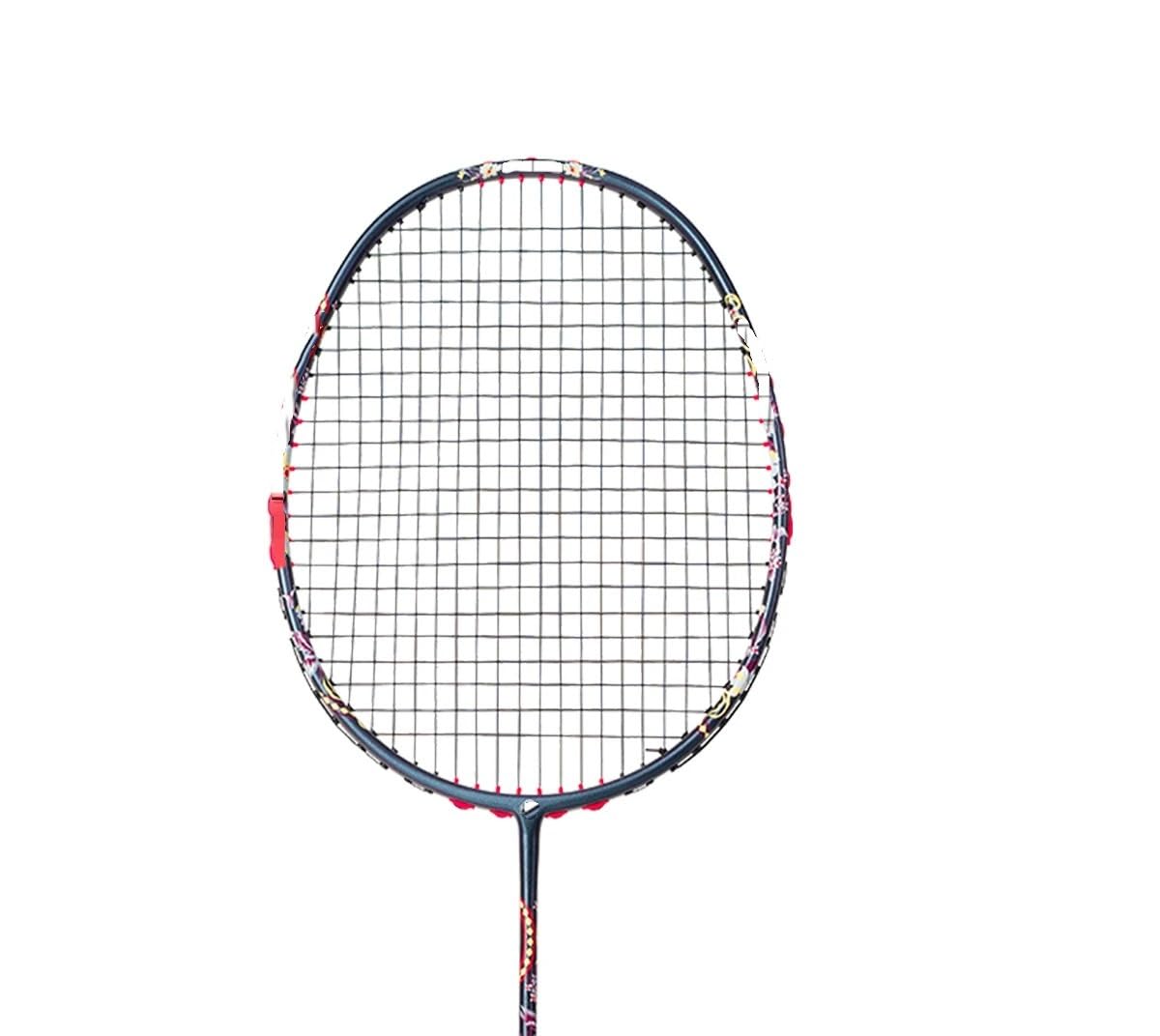 Federball Set 72 ± 2g Ultraleicht 35 £ Carbon Faser Badminton Schläger Mit Saiten Professionelle Training