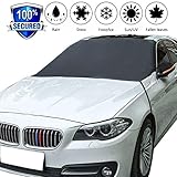 【Schnee-, Eis- und Frostschutz】: Die Schneedecke der SEAMETAL-Windschutzscheibe kann verhindern, dass Ihre Windschutzscheibe, Scheibenwischer, Spiegel vor Schnee, Eis, Frost, Staub und Blättern geschützt sind. Nehmen Sie sich einfach 5 Sekunden Zeit, um die Windschutzscheibenabdeckung abzunehmen, anstatt 30 Minuten mit dem Entfernen von Schnee zu verbringen.