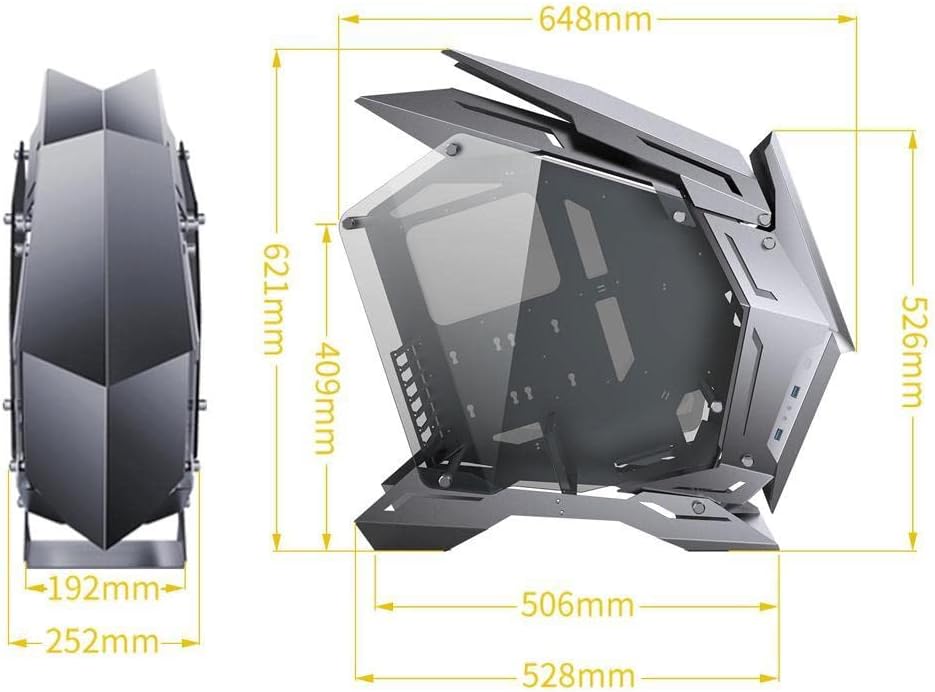 Te hoahoa ine o te pouaka rorohiko JONSBO MOD3