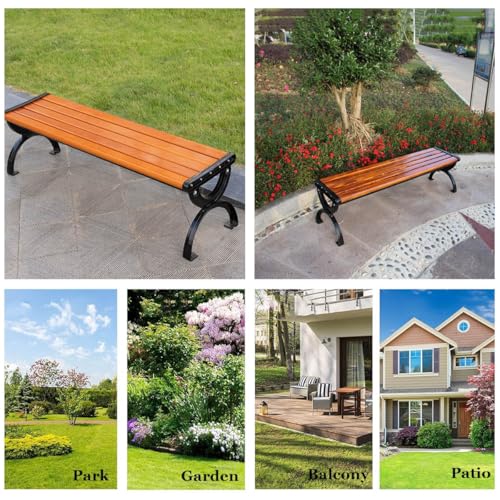 Banc de patio résistant intempéries pour parc et pelouse - 4