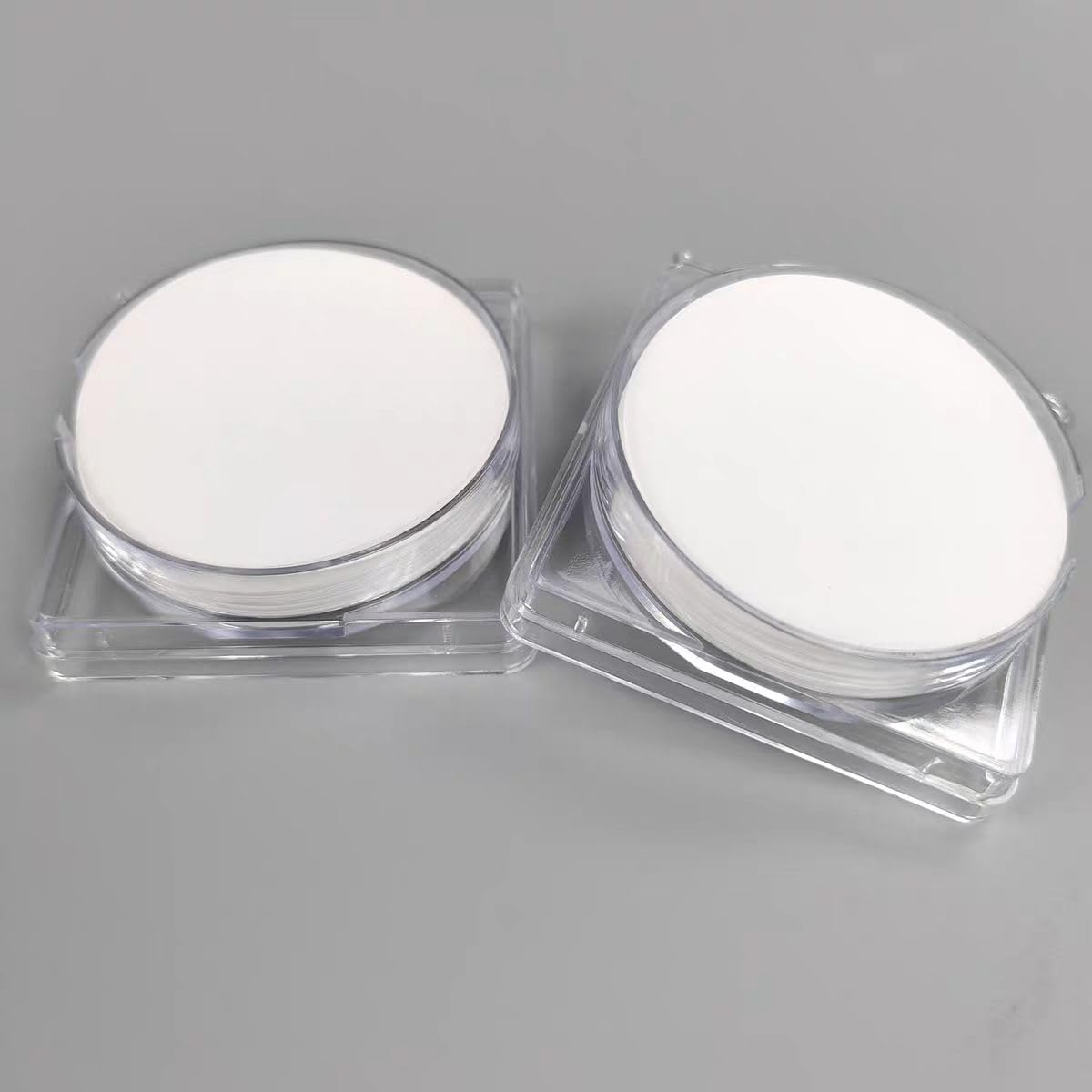 Membranas de filtro de PTFE hidrofóbicas de 50 piezas - Politetrafluoroetileno resistente al agua for uso en laboratorio(0.00022mmx100mm)