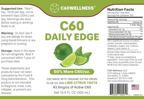 Aceite de Oliva Orgánico con Sabor Lima 500 ml miniatura 2