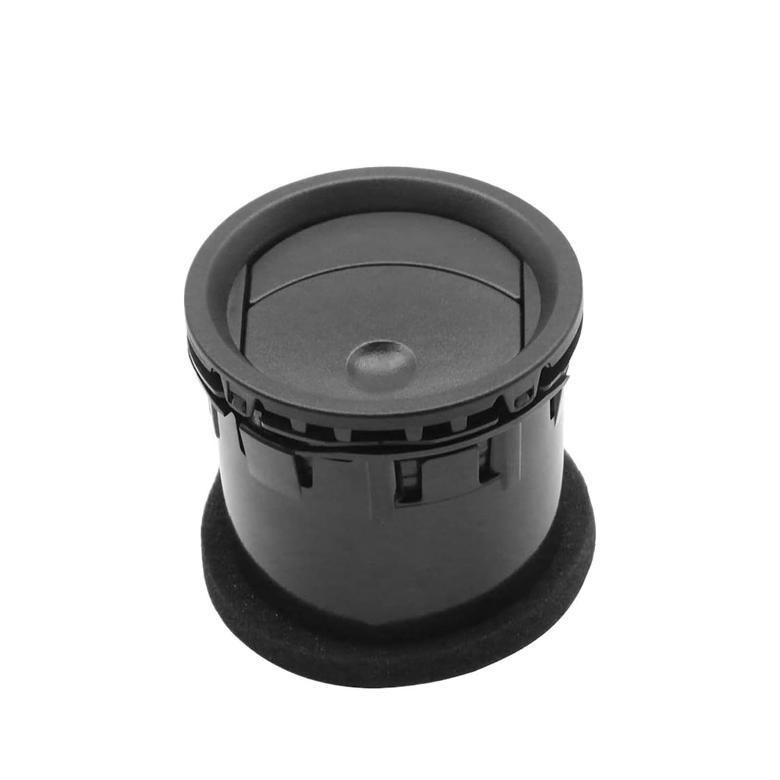 Dfgbapkbl One Color Car Heater Outlet Air Vent Dashboard Air Vent Heating Cooling Rotation Grille Cover(Black-2 Pcs)