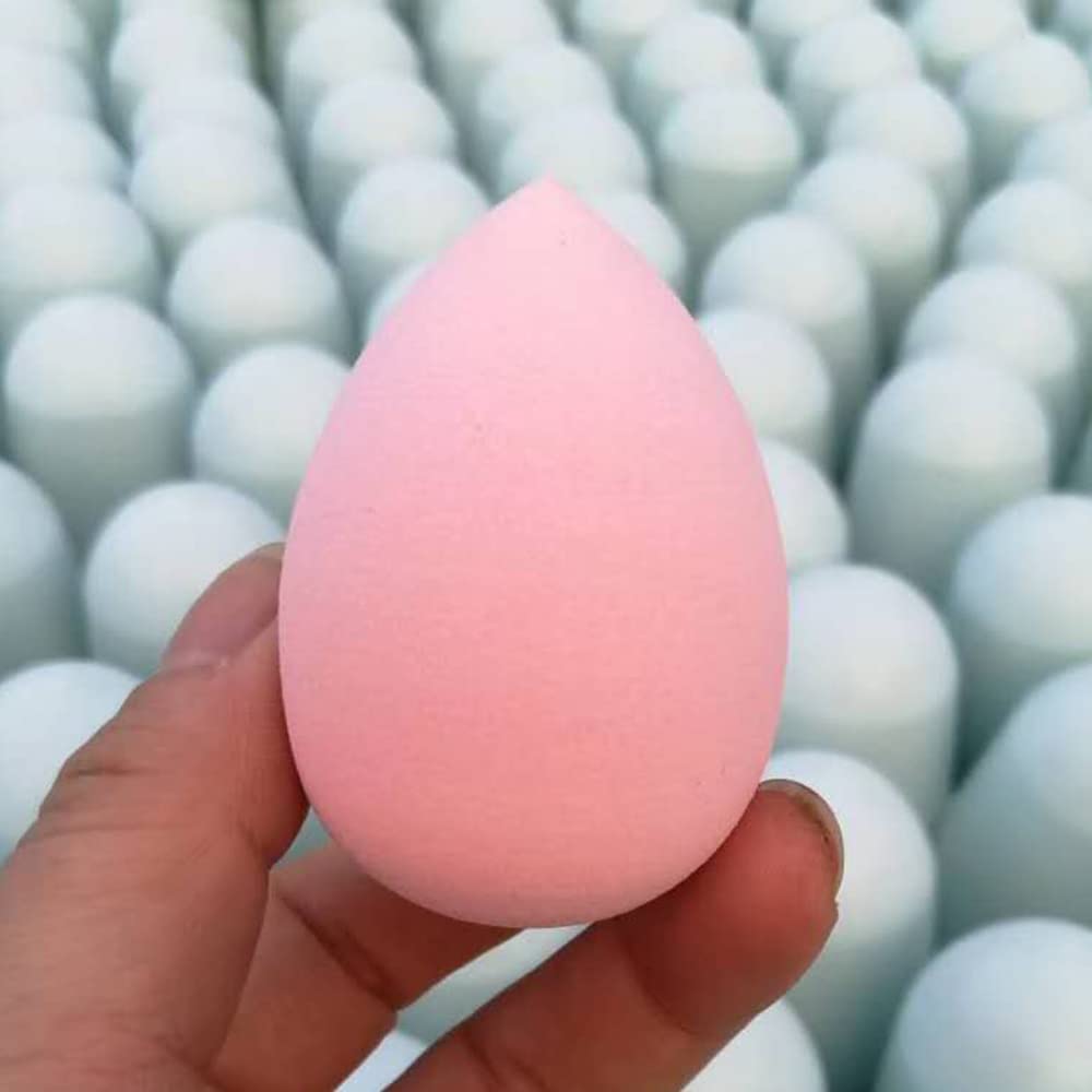 Puch pudrowy 50 sztuk miękka chmura pudru gąbka do makijażu piękno bez lateksu makijaż mleko w proszku blender aksamitna gąbka puder do twarzy (rozmiar: kropla wody 04)