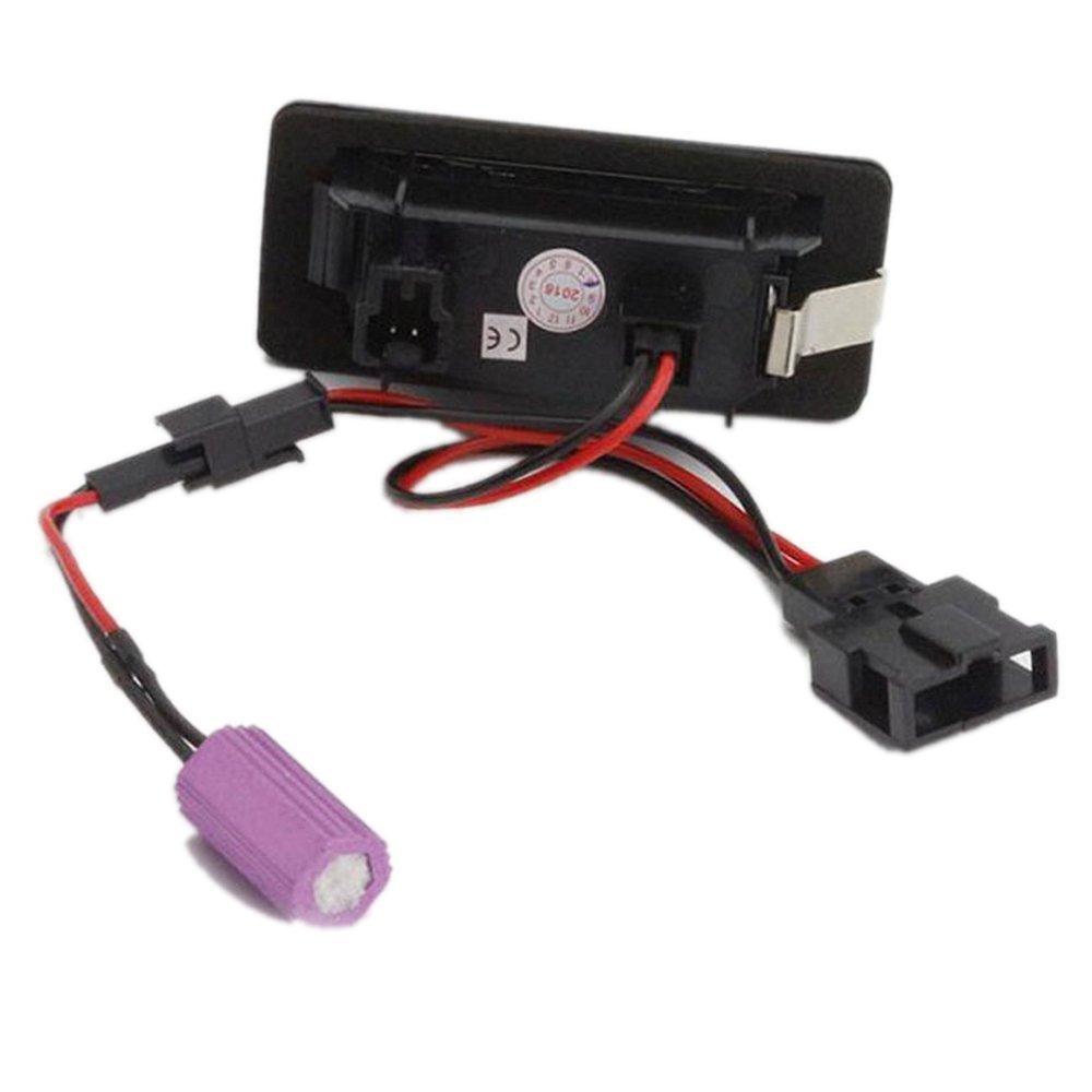 PolarLander 2X Auto Light Led Number Kit de luz de matrícula Canbus Error Free Car-Styling Compatible for VW Golf 6 Golf 7 Wagon Golf Plus Jetta 6 Passat B7 Wagon Sharan 2 Touran 2 Touareg 2