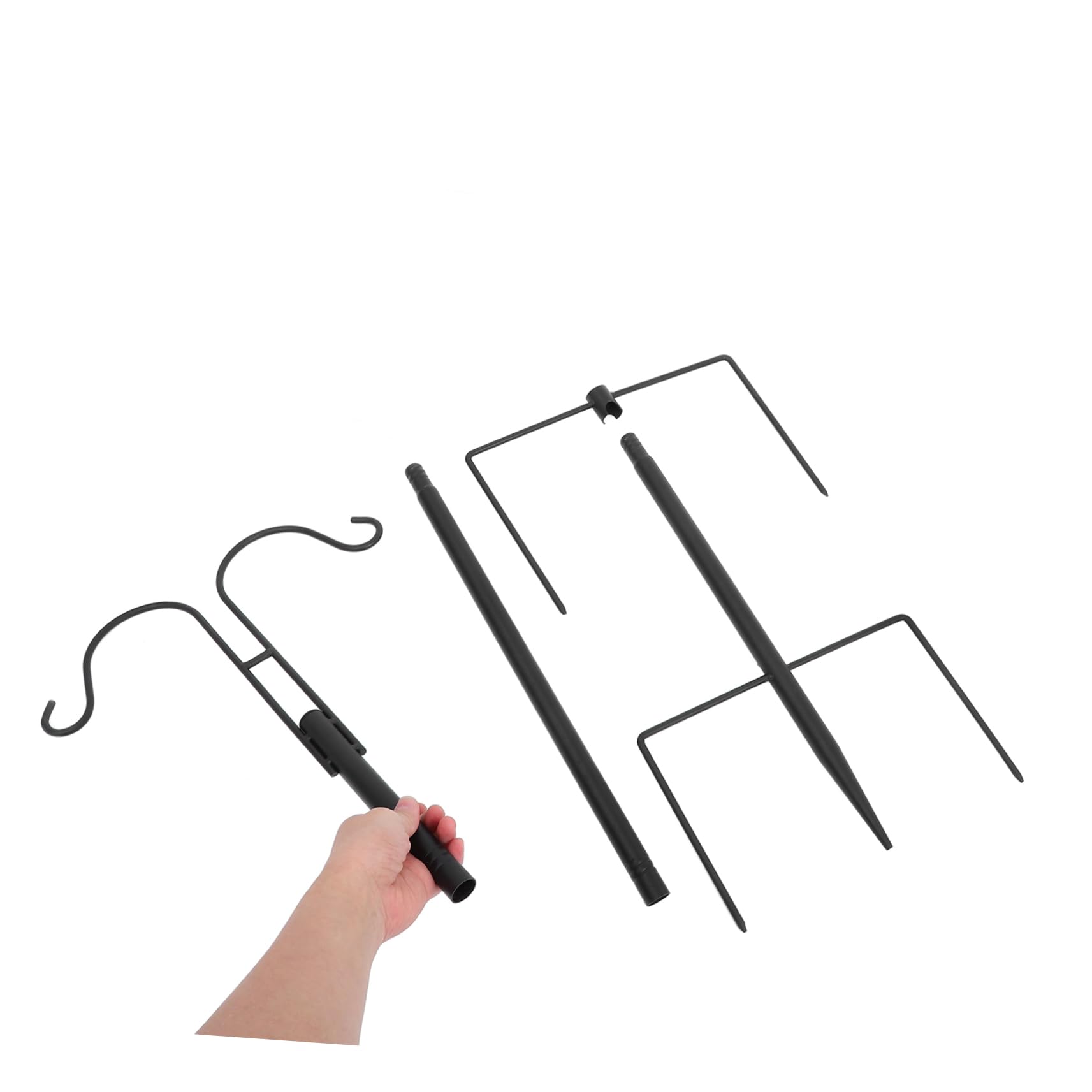 BESPORTBLE Gancio Per Lanterne Esterne in Metallo Resistente Ganci Da Pastore Per Mangiatoie Per Uccelli Alto Per Mangiatoia Per Uccelli Ganci Da Per Appendere Per Piante Sospese