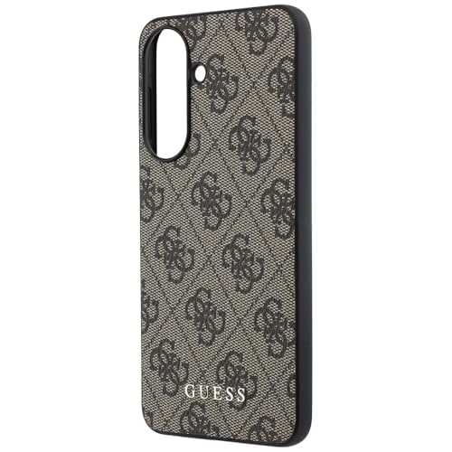 Coque Samsung Galaxy A37 Guess 4G marron classique pour smartphone