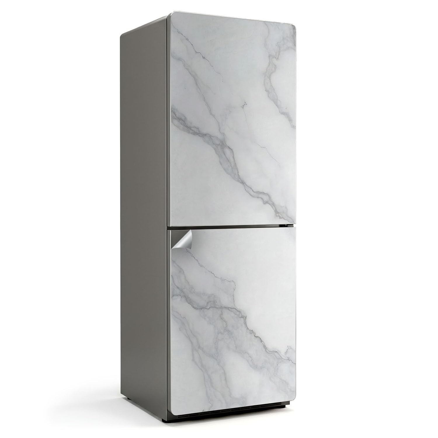 Autocollant porte réfrigérateur 70x190 marbre veiné