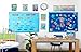 Eureka Seas The Day Blue Marine Animals Decorative Classroom and Bulletin Board Trim for Teachers, 2.25