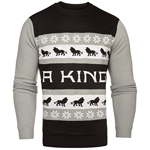 FOCO Los Angeles Kings One Too Many Light Up Sweater - Mens Small