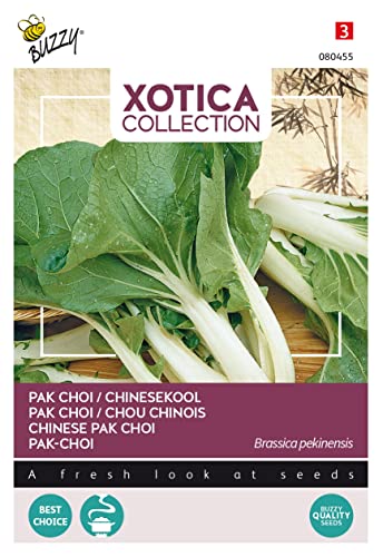 Buzzy Xotica Chinese Pak Choi, White stemmed Seeds