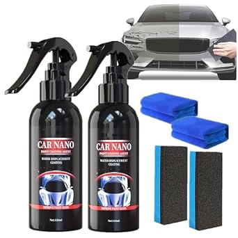 Nano Car Spray, Nano Scratch Remover, Scratch Repair, Car Repair Spray Ceramic Coating Polishing Spraying 120ML,2 PCS