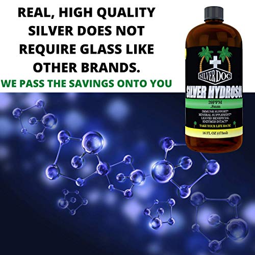 Research Labs B07H8Q3RYL 32 Oz Total, Silver Doc Colloidal Silver Hydrosol Mineral Supplement thumb #2
