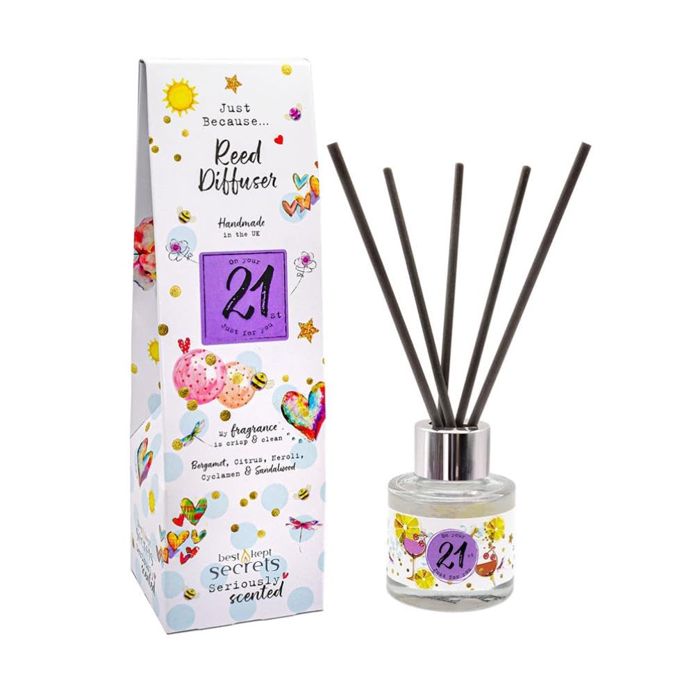 Best Kept Secrets 21St Birthday Sparkly Reed Diffuser - 50Ml