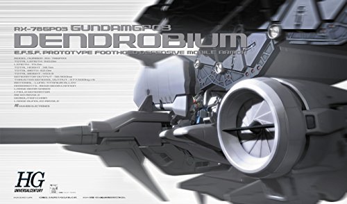 RX-78 Gundam GP03 Dendrobium Orchis Kit Modelo 1/144 miniatura 3