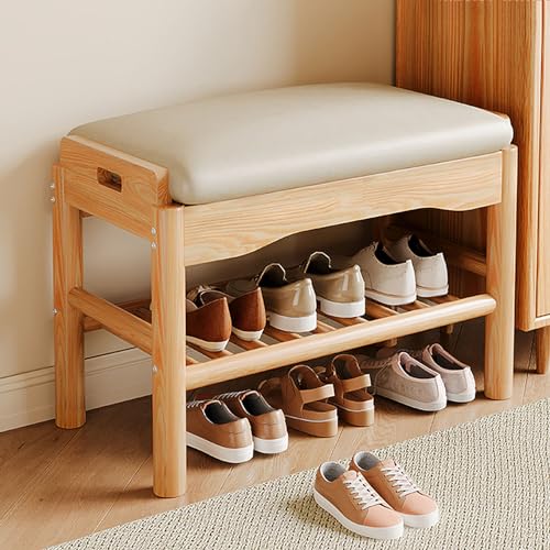 Meuble range-chaussures avec assise pour optimiser les petits espaces