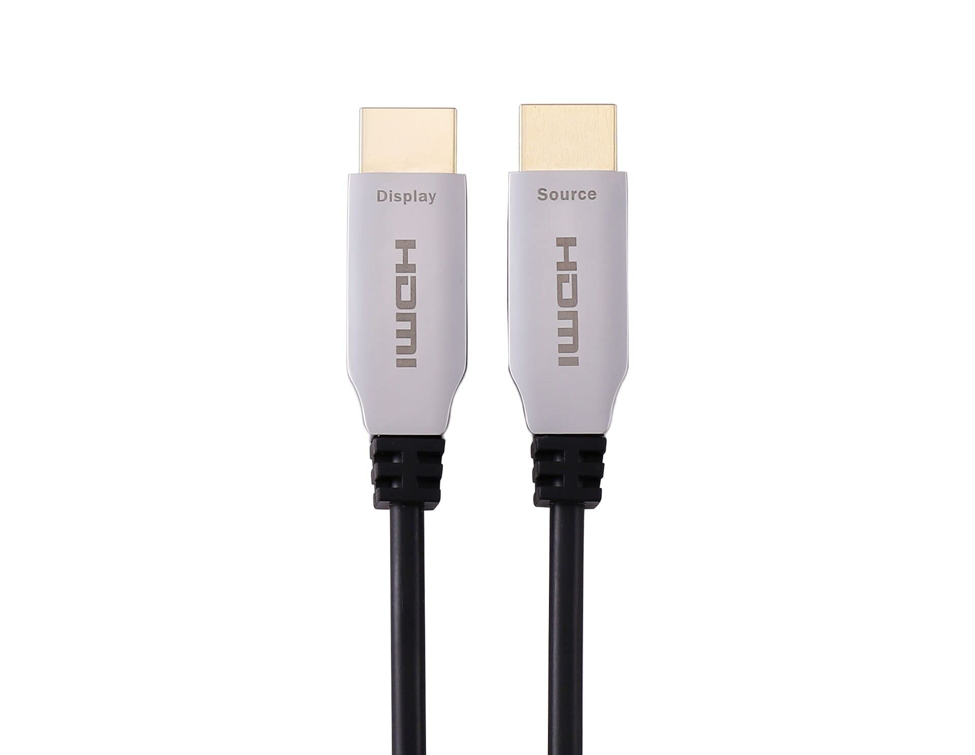 Cavo ottico 8K HDMI Fibre 15M HDMI 2.1 48Gbps 8K @ 60Hz 4K @ 120Hz Dynamic HDR/eARC/HDCP 2.2/3D Slim Flessibile per HDTV/Projector/Home Cinema/TV Box/Gaming Box