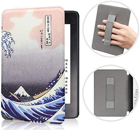 Kindle 2024 マッチャ RS23CV ケース付き Capa para Kindle RS23CV /2024 Com Alça + Película - Tela 6,0