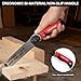 HAUTMEC 3-In-1 Japanese Pull Saw and Jab Saw Set, Quick Tool-Free Blade Replacement, 4-Angle Cutting, Pro SK4 Handsaw with 17TPI & 9TPI Pullsaw, 6TPI Drywallsaw – HTHDM25050