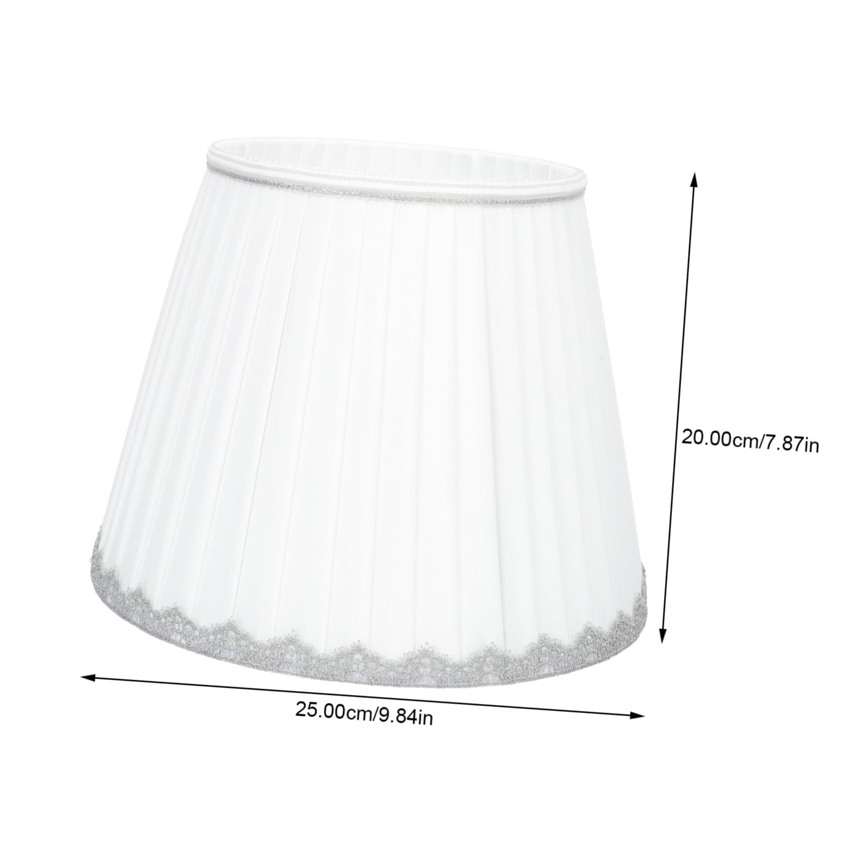 Homoyoyo Pantalla De Tela Para Lámpara De Pie y Mesa Cubierta De Lámpara Retro, Accesorio De Iluminación, Tamaño 160x200x250 Mm, Para Dormitorio y Sala De Estar, 1 Unidad