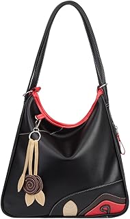 Borsa a Tracolla da Donna in Ecopelle, Zainetto e Borsa Casual a Spalla con Grande Capacità e Multifunzione per Viaggio Shopping Lavoro alla Moda