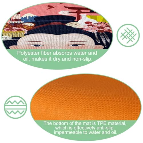 Alfombrillas de cocina absorbentes para proteger el pasillo y cuarto de lavado 6