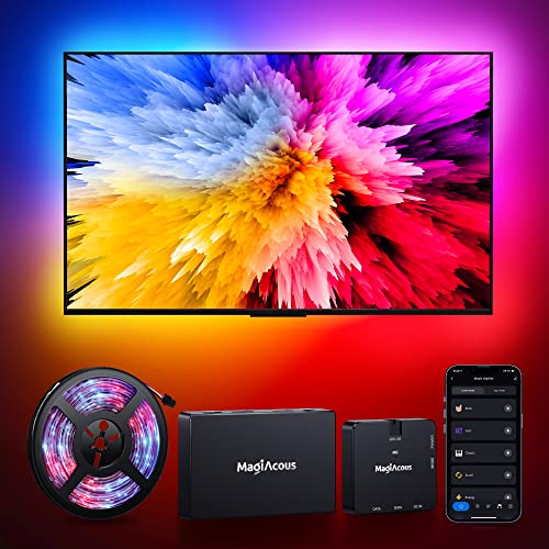LED TV Hintergrundbeleuchtung mit HDMI 2.0 Sync-Box, Immersion...