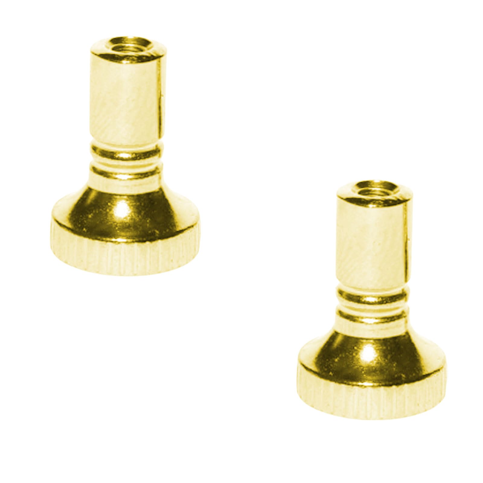 ENQI On/Off Replacement Light Lamp Turn Switch Knobs for Light and Fan Fixtures 2PACK (Gold)
