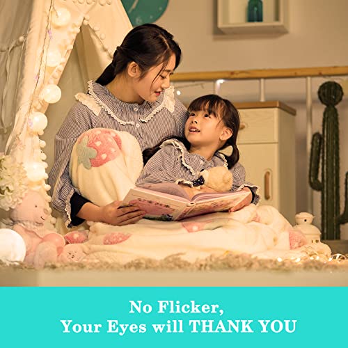 Amdtu G80/G25 Globe Led Light Bulbs 100 Watt Equivalent 1500 Lumens, 3000K Soft White Vintage Led Edison Bulb Non-Dimmable 13W, Porcelain Glass E26 Standard Base 100W Retro Led Bulb, 4 Pack #TOP7