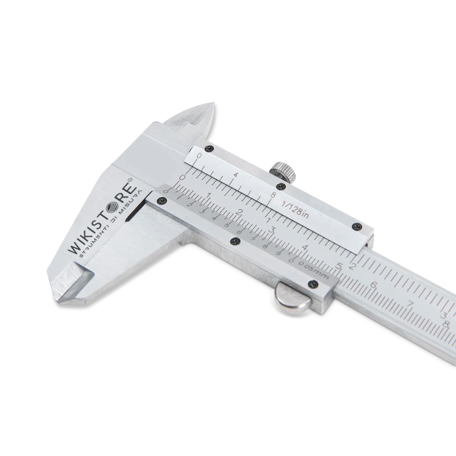 Calibro Composto Nonio 150 mm 0,05 mm Acciaio Bloccaggio a Vite