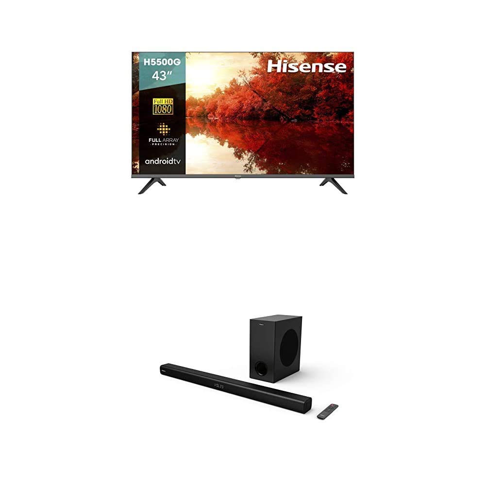 Buy Hisense 43Inch 43H5500G Full HD Smart Android TV with Voice Remote