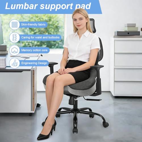 Soulager la sciatique avec ce coussin d'assise ergonomique en mousse à mémoire de forme - 3