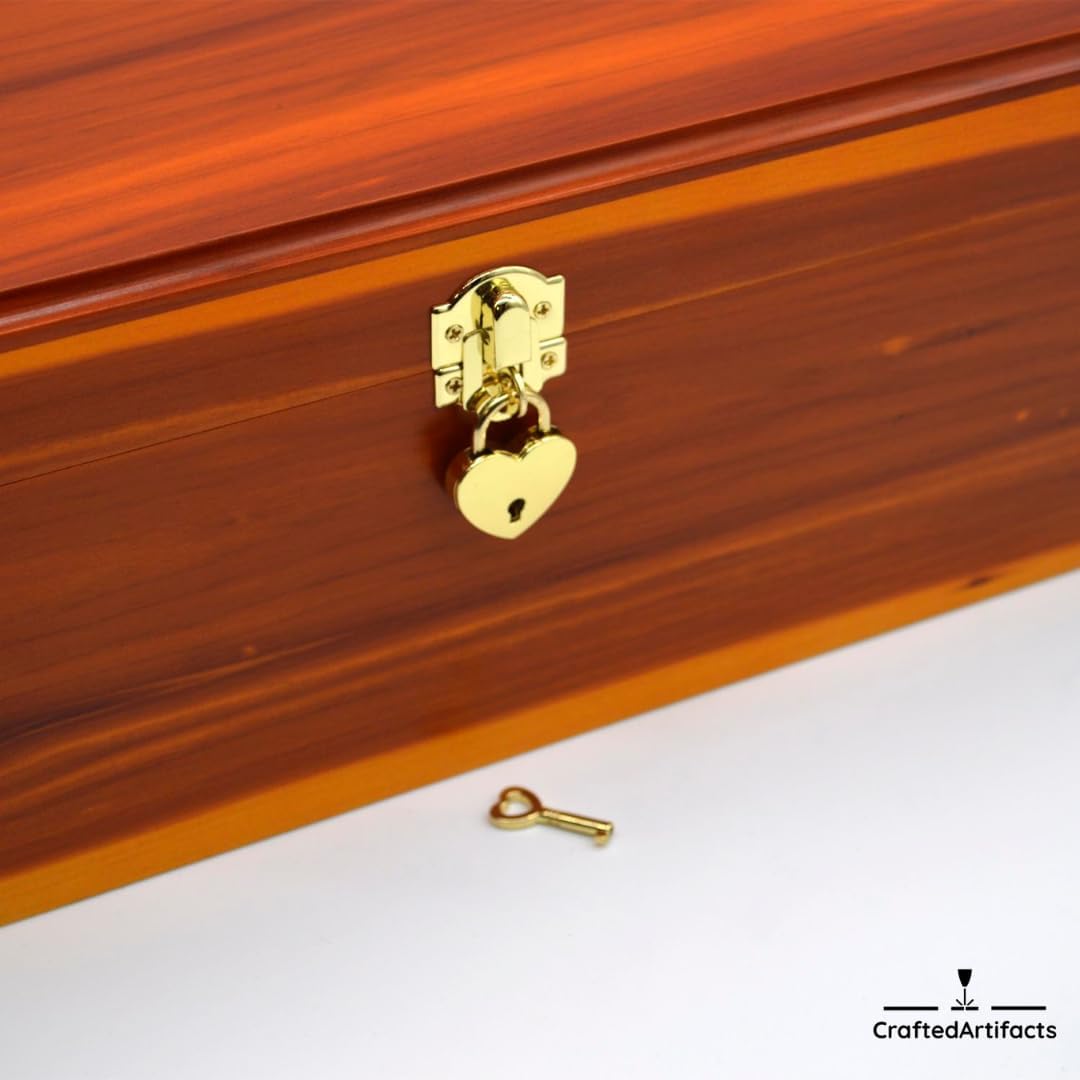 Aromatic Cedar Urn for Human and Pet Ashes, Cremation and Aquamation Urn for Adults, Infants, and Pets (Medium)